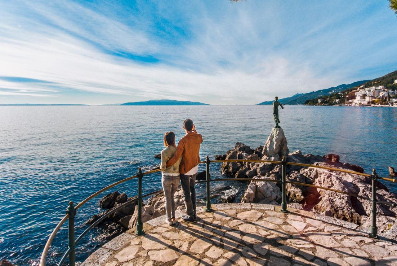 Apartment Maja Opatija With Free Private Parking And Lovely Sea View Terrace מראה חיצוני תמונה